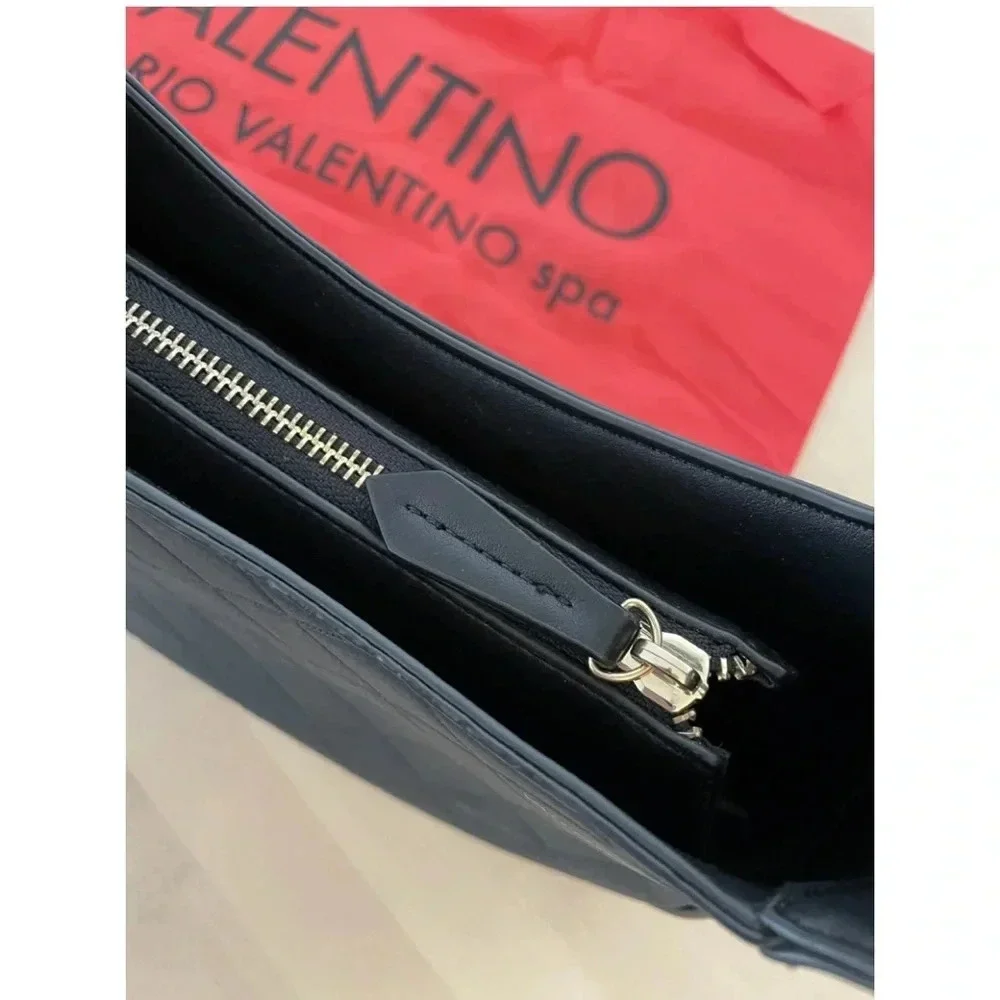 Mario Valentino black boho shoulder‎ bag